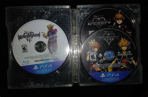 Modified my KH3 Steelbook so that it could hold the entire